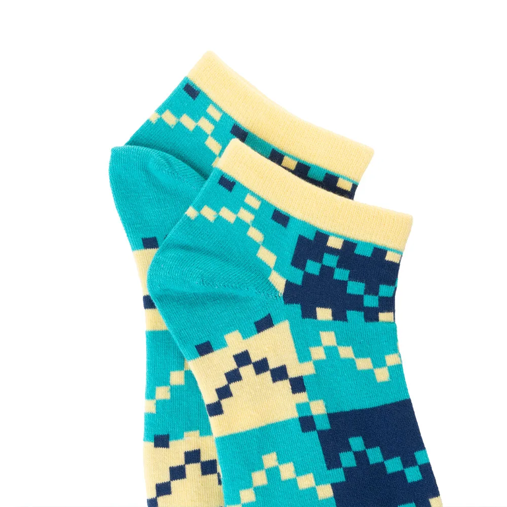 Buttercup Breeze Betty Ankle Socks In Blue sold by Myra Bag product image thumbnail 5