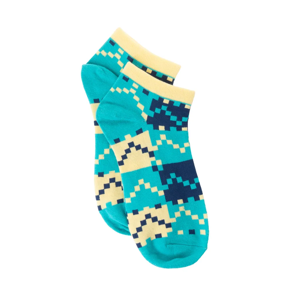 Buttercup Breeze Betty Ankle Socks In Blue sold by Myra Bag product image thumbnail 4