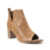 Persimmonee Booties In Natural sold by Myra Bag