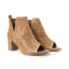 Persimmonee Booties In Natural sold by Myra Bag