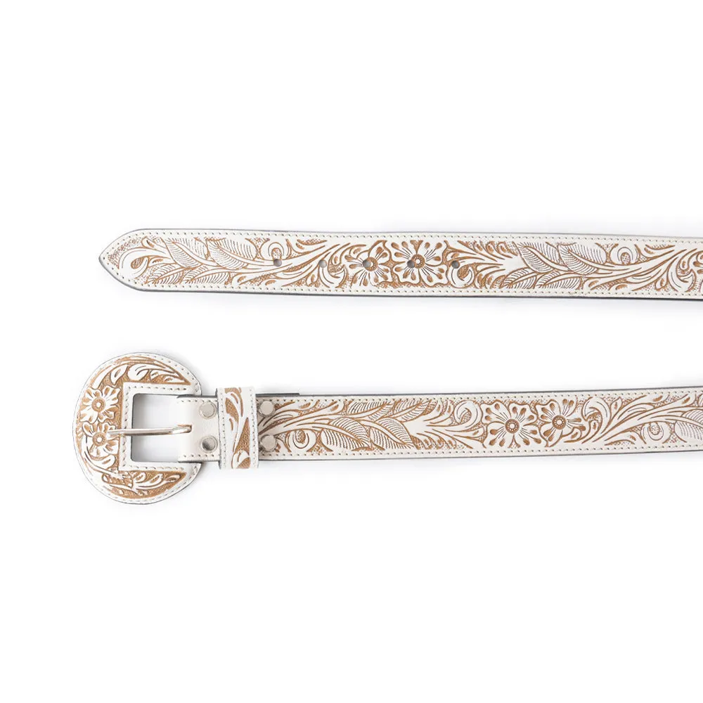 Talon High Desert Women's Belt In White sold by Myra Bag product image thumbnail 4