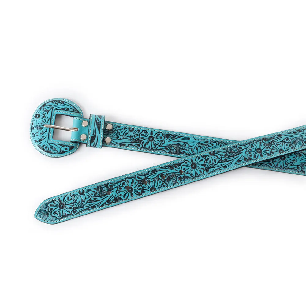 Talon High Desert Women's Belt In Turquoise sold by Myra Bag product image thumbnail 5