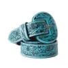 Talon High Desert Women's Belt In Turquoise sold by Myra Bag
