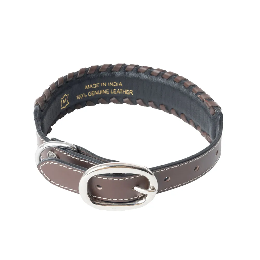 Freedom Trail Dog Collar In Black & Turquoise sold by Myra Bag product image thumbnail 3