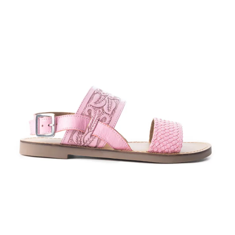 Eagle Flight Sandals In Pink sold by Myra Bag