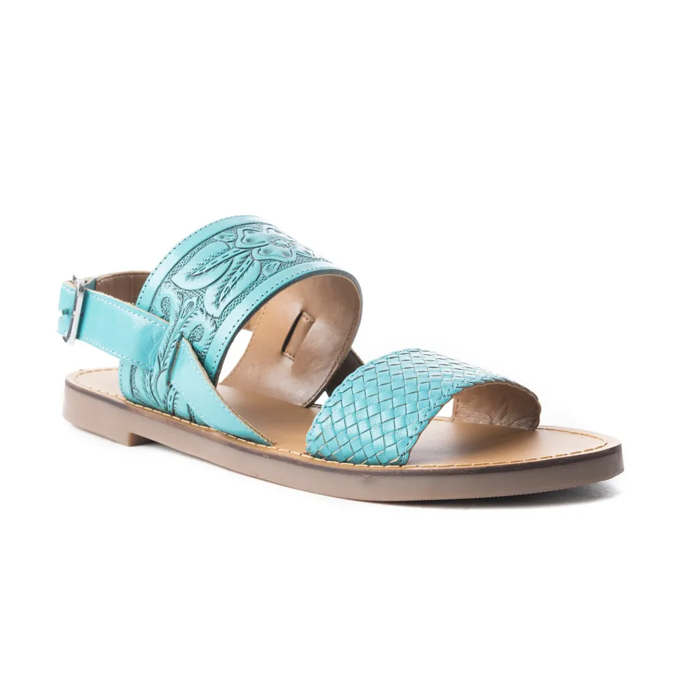 Eagle Flight Sandals In Turquoise sold by Myra Bag product image thumbnail 2