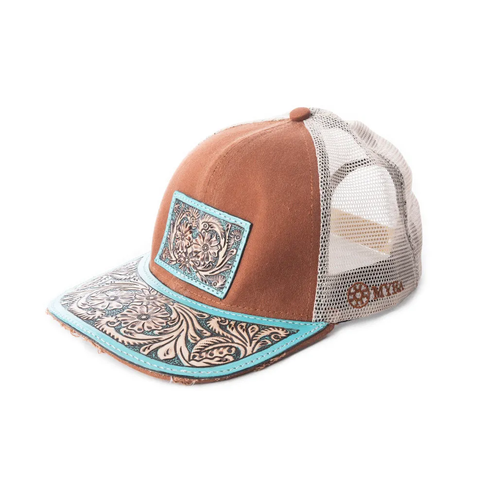Jenson Hill Cap In Brown & Beige sold by Myra Bag product image thumbnail 2