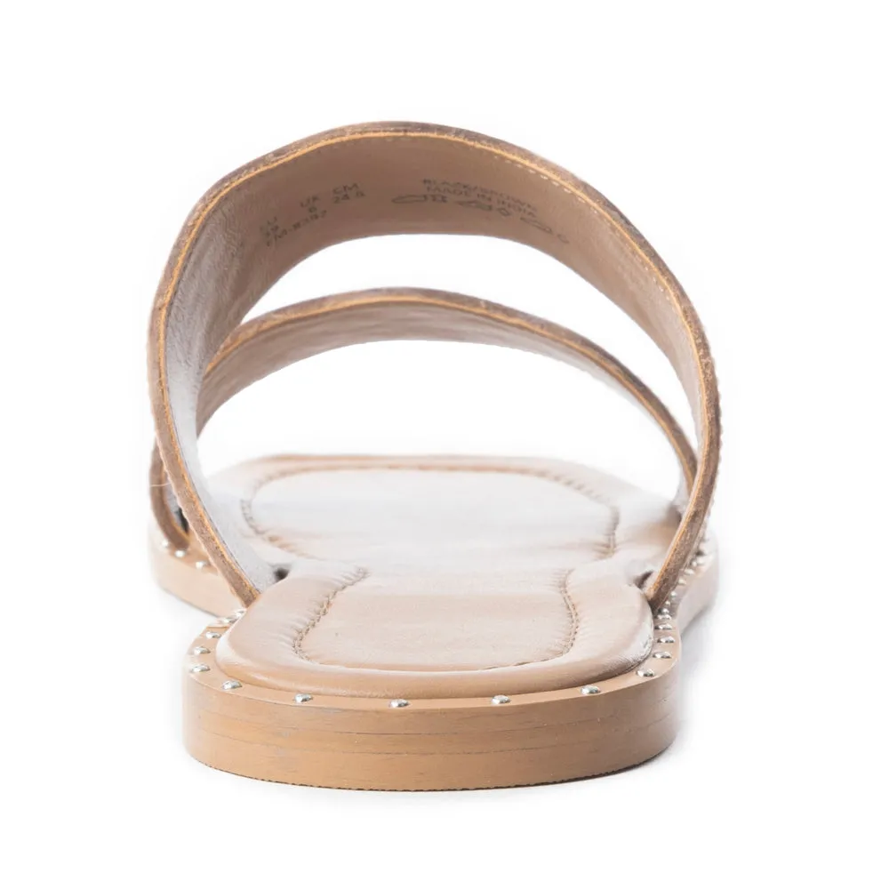 Santa Fe Daisy Slides In Black & Brown sold by Myra Bag product image thumbnail 5