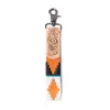 My Desert Dawn Key Fob In White & Black sold by Myra Bag