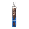 My Desert Dawn Key Fob In Blue & Brown sold by Myra Bag