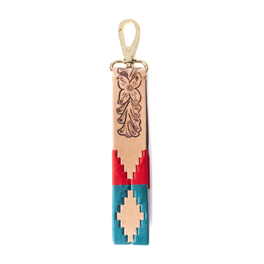 My Desert Dawn Key Fob In Multicolor sold by Myra Bag