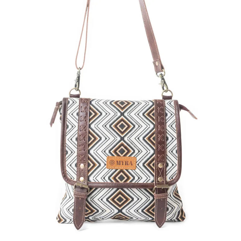 Canyon Star Concealed Carry Bag In Black & White sold by Myra Bag