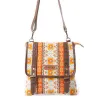 Canyon Star Concealed Carry Bag In Orange & White sold by Myra Bag