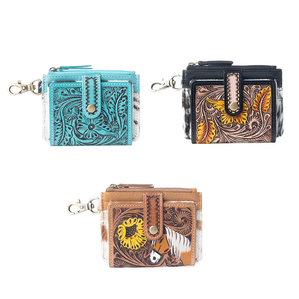 Wildflowers of the Prairie Credit Card Holder Variant Combo sold by Myra Bag