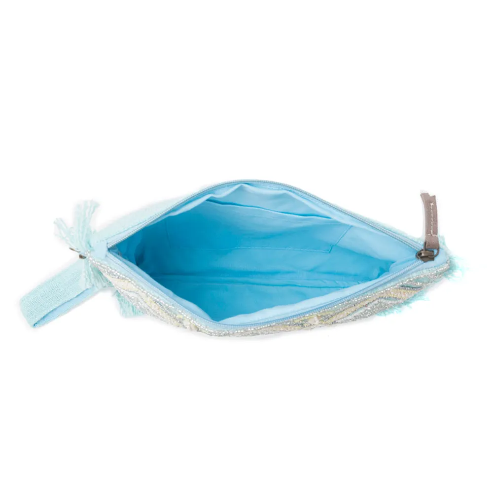 Desert Diamond Pouch In Blue sold by Myra Bag product image thumbnail 4