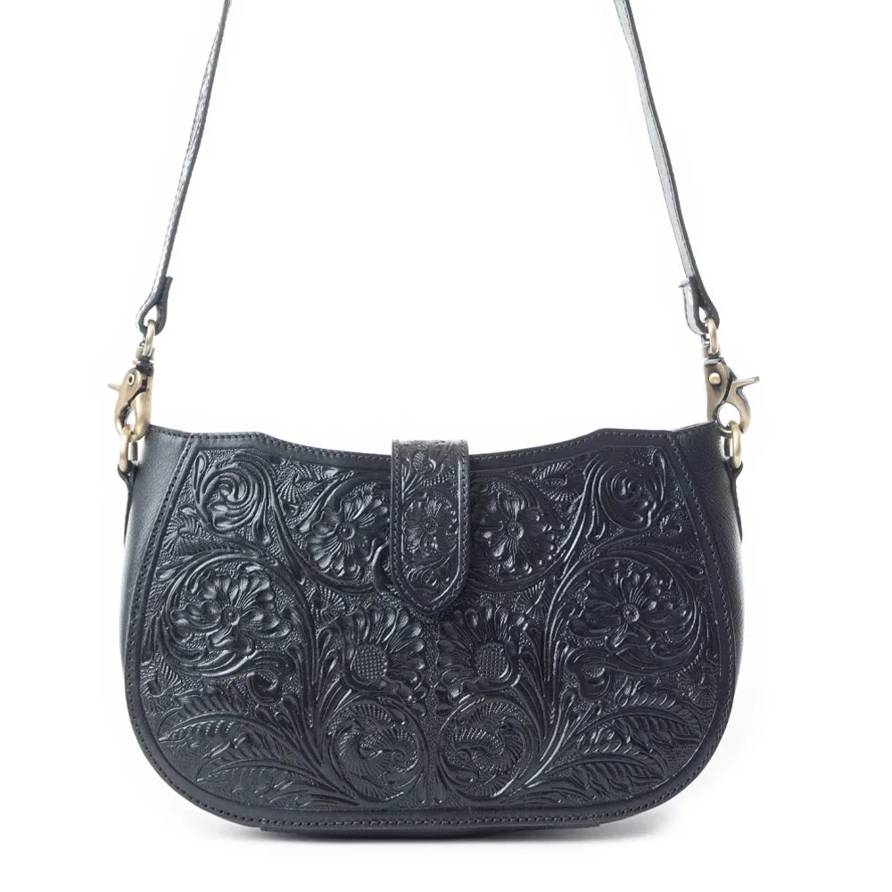 Wildflowers of the Prairie Bag In Black sold by Myra Bag