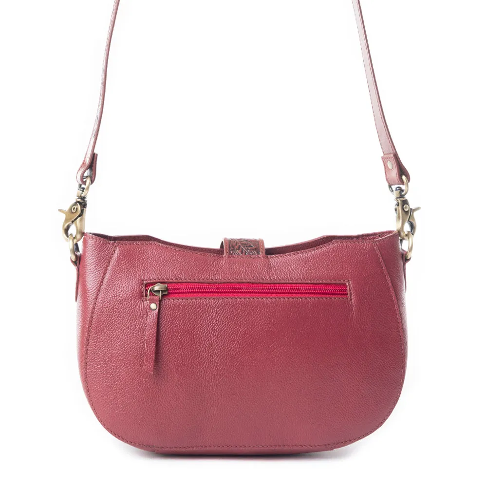 Wildflowers of the Prairie Bag In Red sold by Myra Bag product image thumbnail 3