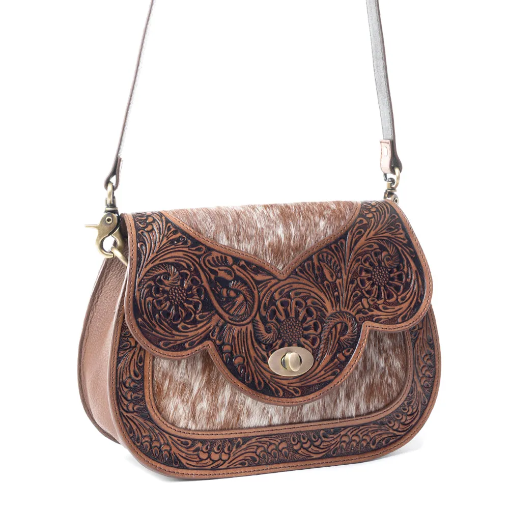 Open Vistas Shoulder Bag In Brown sold by Myra Bag product image thumbnail 3