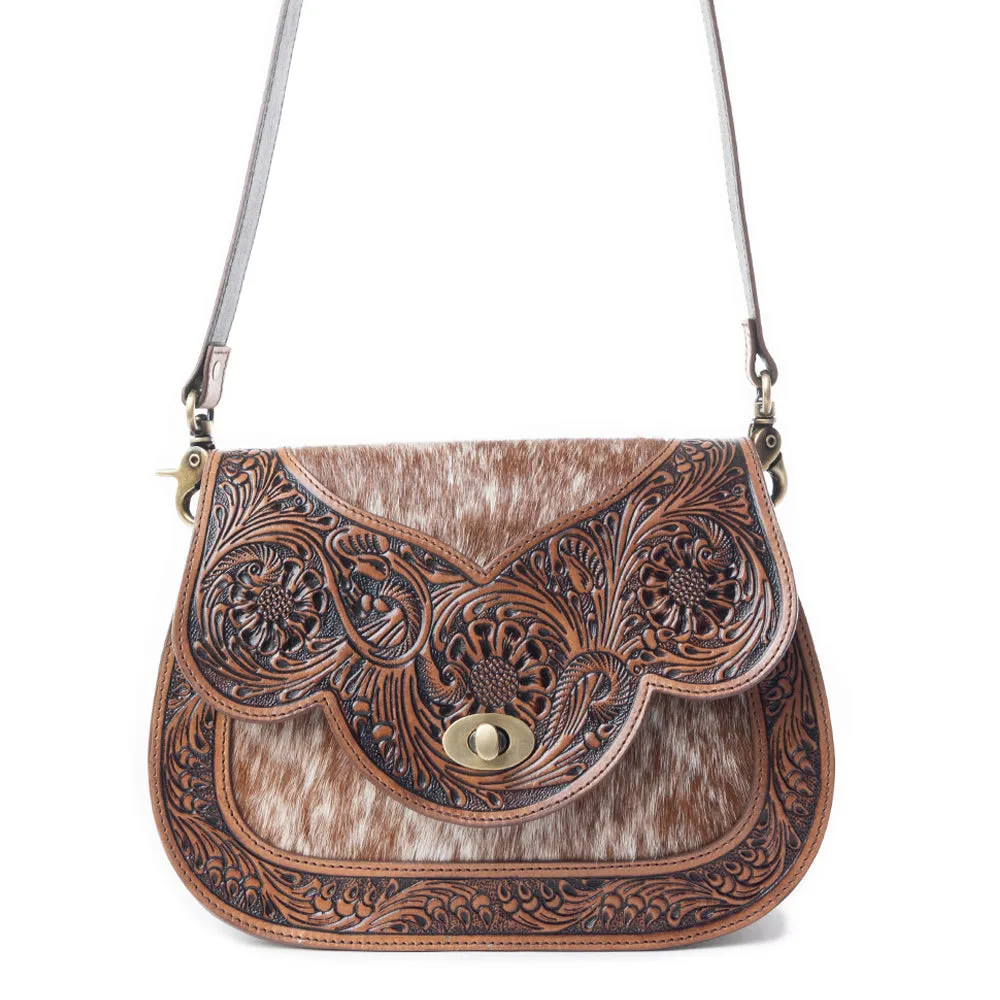 Open Vistas Shoulder Bag In Brown sold by Myra Bag