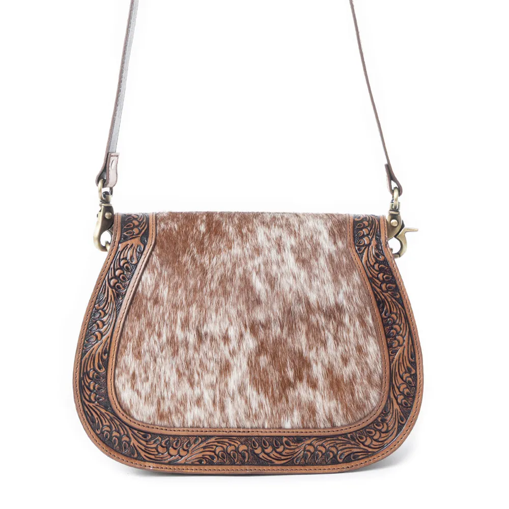 Open Vistas Shoulder Bag In Brown sold by Myra Bag product image thumbnail 4