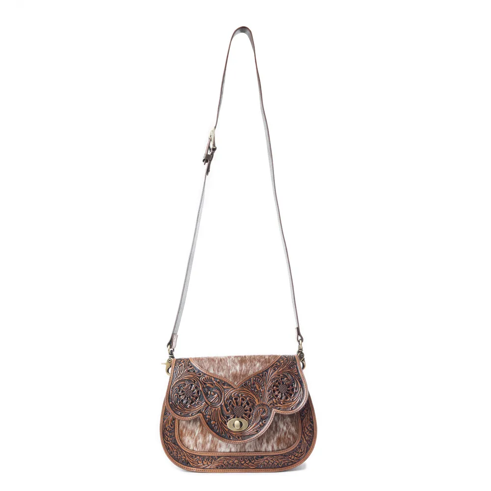 Open Vistas Shoulder Bag In Brown sold by Myra Bag product image thumbnail 2