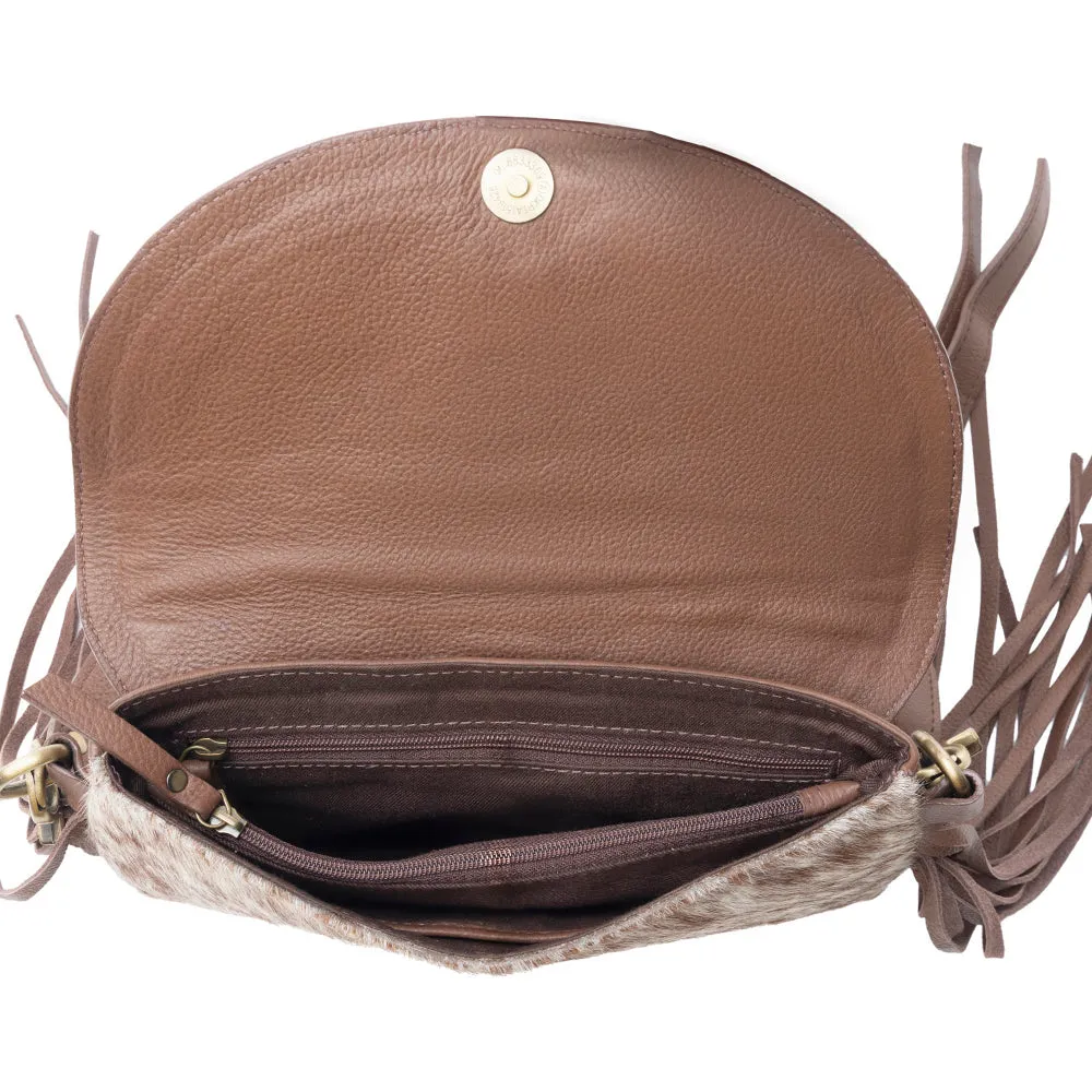 Stonedrop Ridge Crossbody Bag In Honey Chocolate sold by Myra Bag product image thumbnail 5