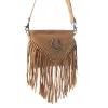 Stallion's Luck Leather Bag In Light Brown sold by Myra Bag