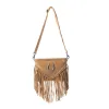 Stallion's Luck Leather Bag In Light Brown sold by Myra Bag