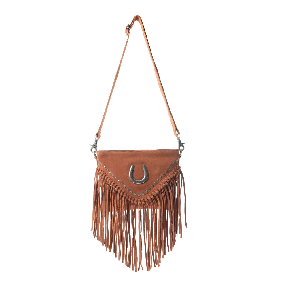 Stallion's Luck Leather Bag In Brown sold by Myra Bag product image thumbnail 2