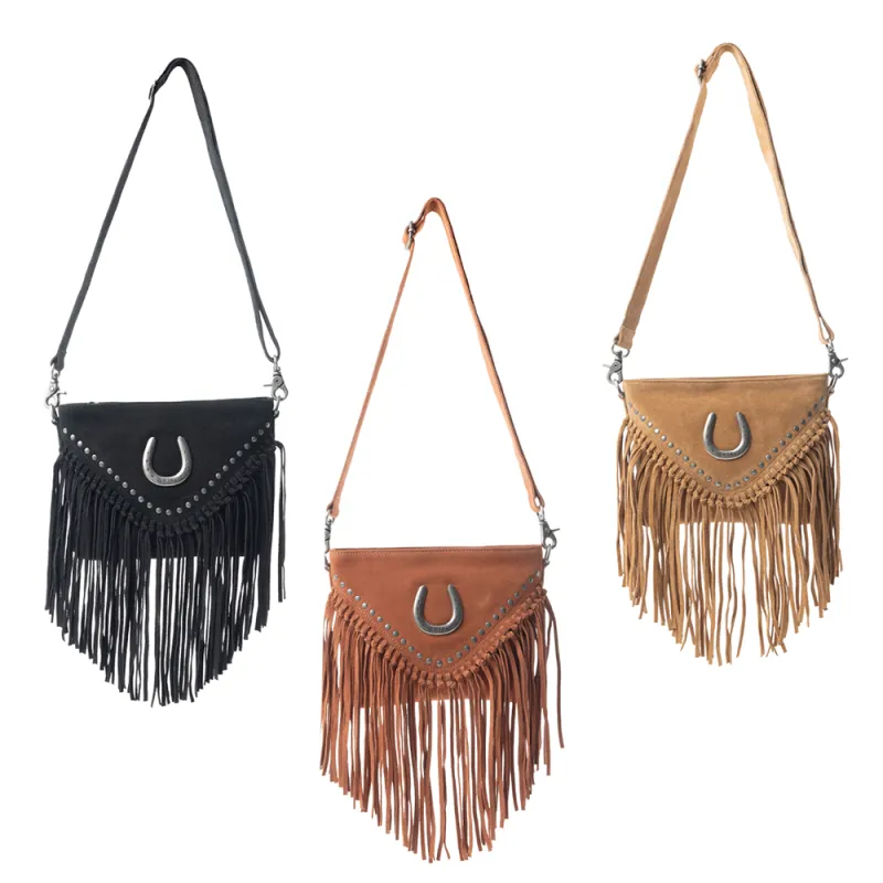 Stallion's Luck Leather Bag Variant Combo sold by Myra Bag