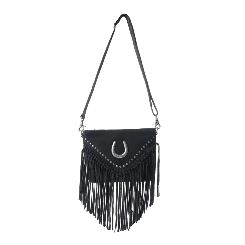 Stallion's Luck Leather Bag In Black sold by Myra Bag product image thumbnail 2