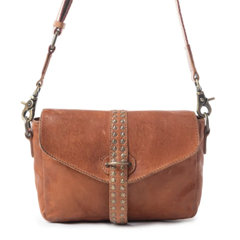 Pine Cone Leather Bag In Brown sold by Myra Bag