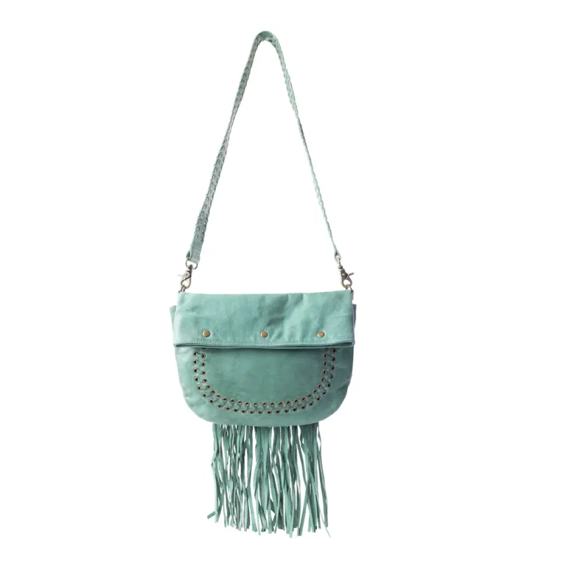 Mianda Shoulder Bag In Green sold by Myra Bag