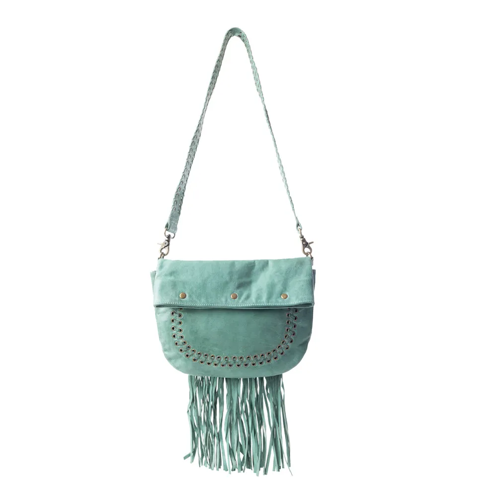 Mianda Shoulder Bag In Green sold by Myra Bag