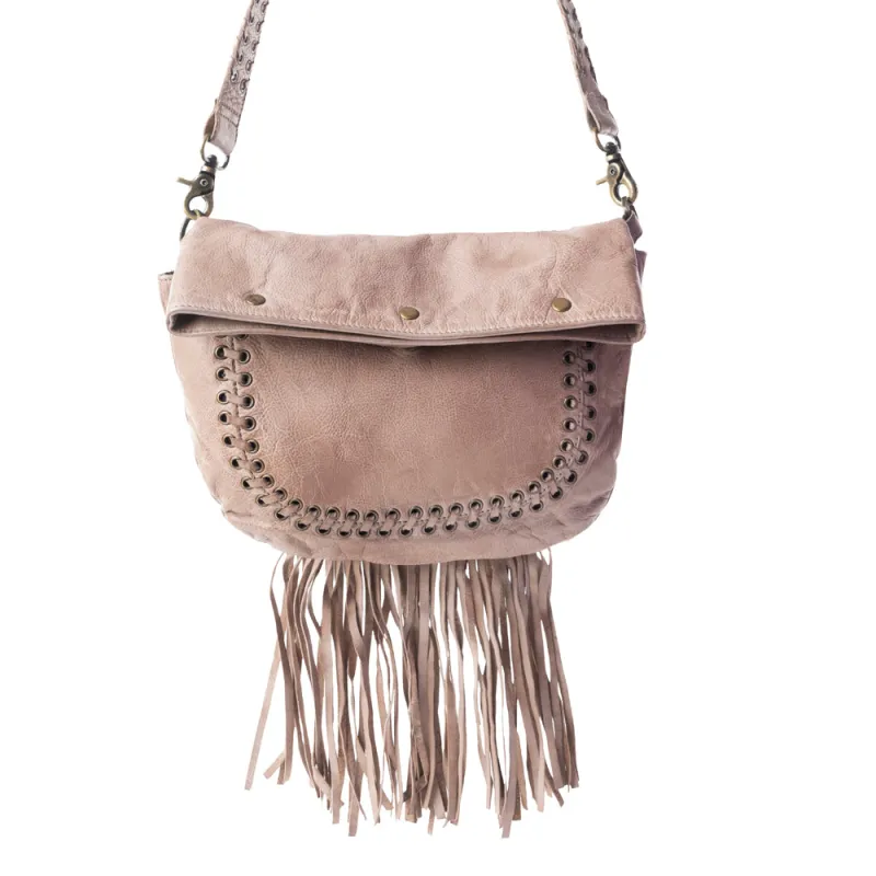 Mianda Shoulder Bag In Sand sold by Myra Bag