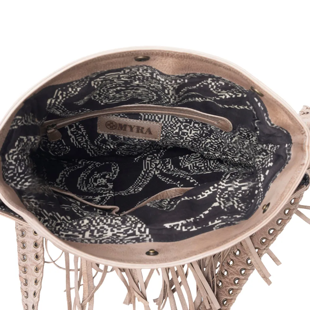 Mianda Shoulder Bag In Sand sold by Myra Bag product image thumbnail 5