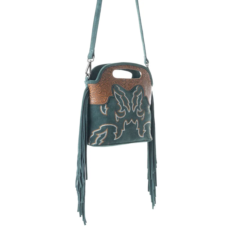 Electric Dessert Shoulder Bag In Green sold by Myra Bag product image thumbnail 3