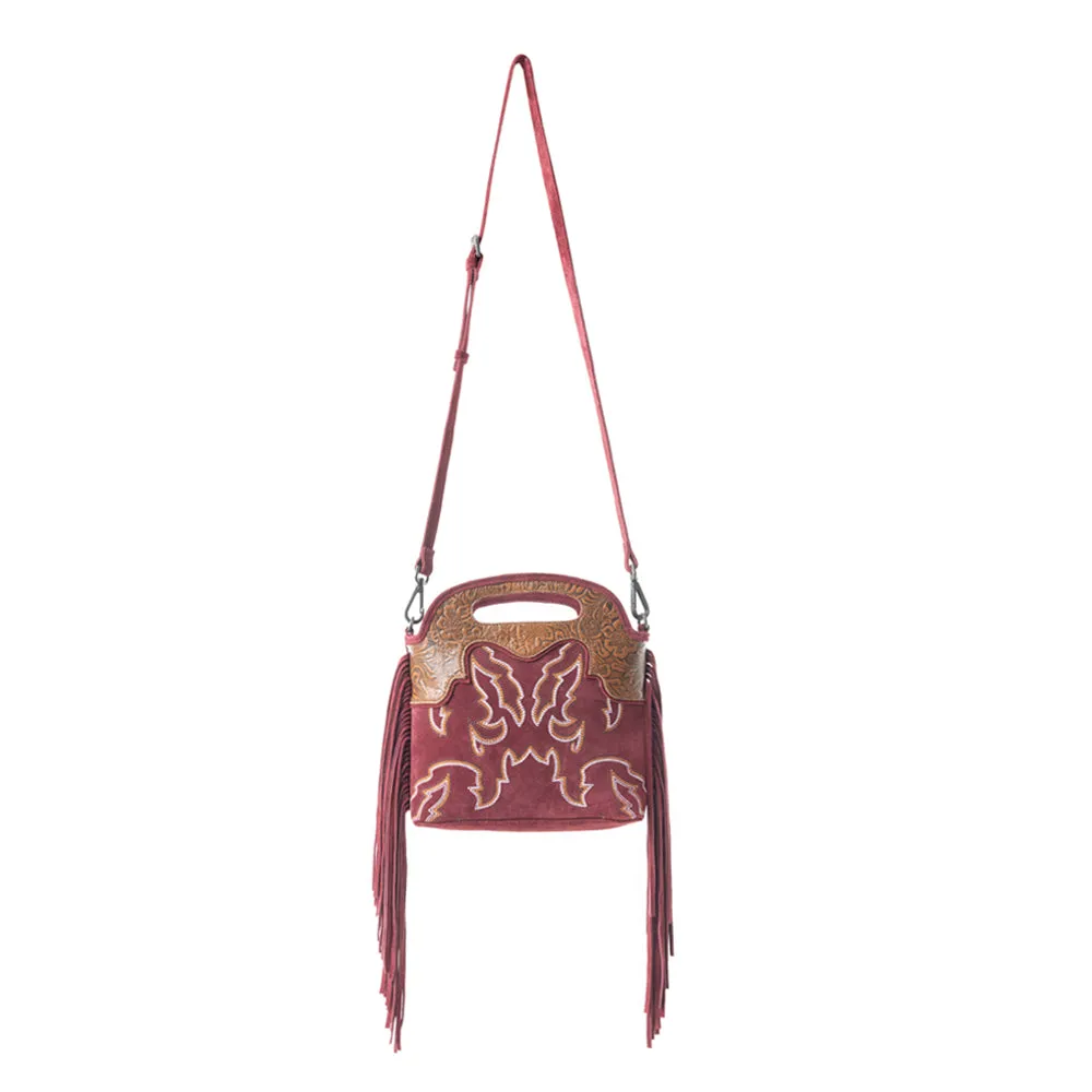 Electric Dessert Shoulder Bag In Red sold by Myra Bag product image thumbnail 2