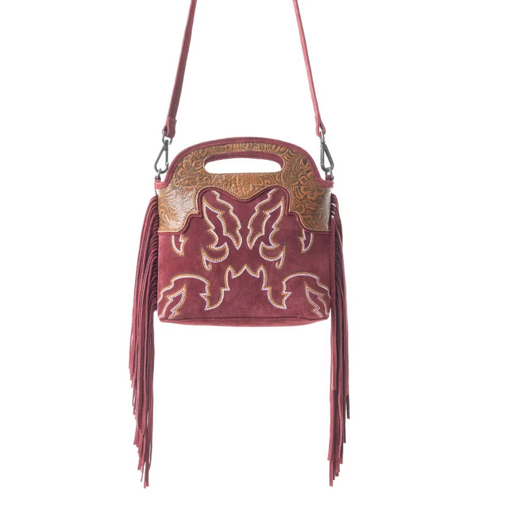 Electric Dessert Shoulder Bag In Red sold by Myra Bag