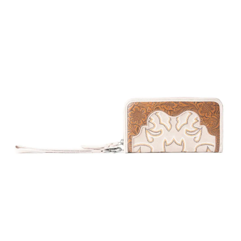 Electric Desert Wallet In Brown sold by Myra Bag
