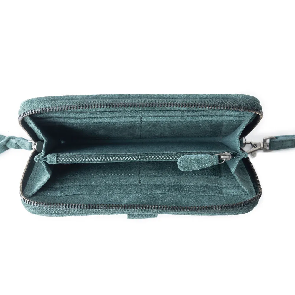 Electric Desert Wallet In Green sold by Myra Bag product image thumbnail 4