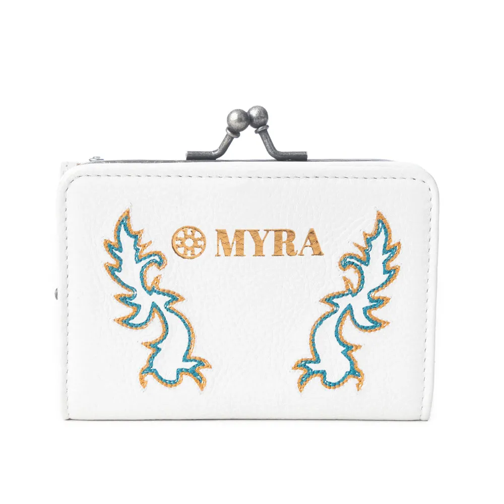 Sparkling Desert Moon Coin Purse In Chocolate White sold by Myra Bag product image thumbnail 5