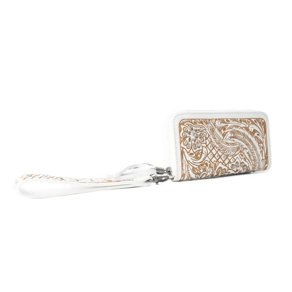 Sparkling Desert Moon Wallet In Chocolate White sold by Myra Bag product image thumbnail 3