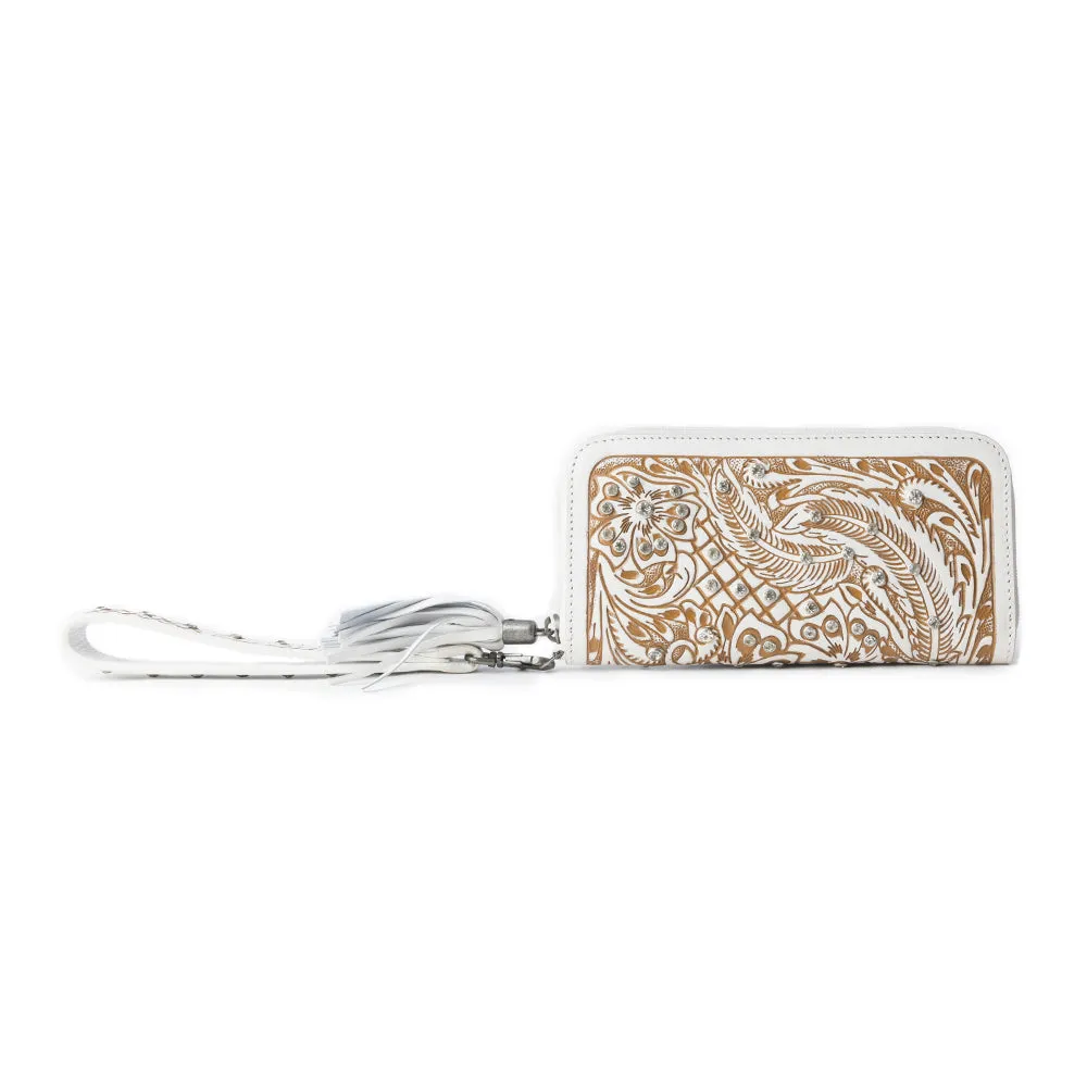 Sparkling Desert Moon Wallet In Chocolate White sold by Myra Bag product image thumbnail 2