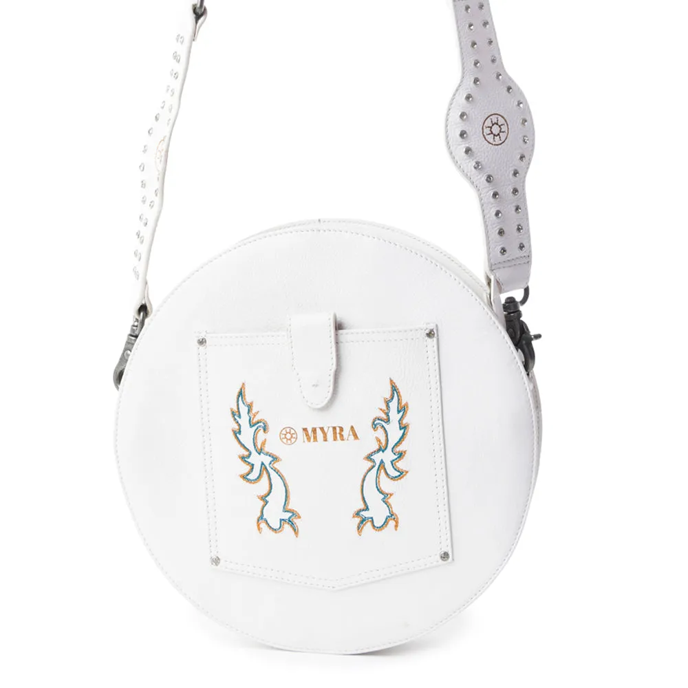 Sparkling Desert Moon Round Bag sold by Myra Bag product image thumbnail 4