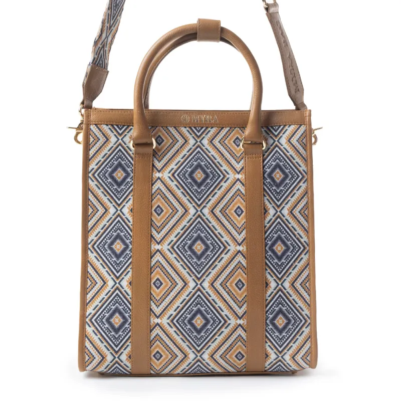 Tribal Legacy Tote Bag In Multicolor sold by Myra Bag