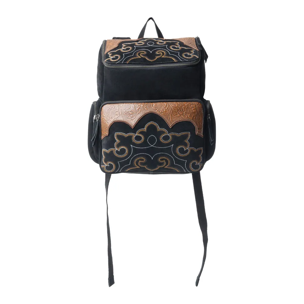 Ranchview Trail Backpack In Black sold by Myra Bag