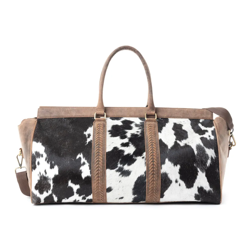 Rancher's Romance Traveller Bag In Black & White sold by Myra Bag product image thumbnail 3