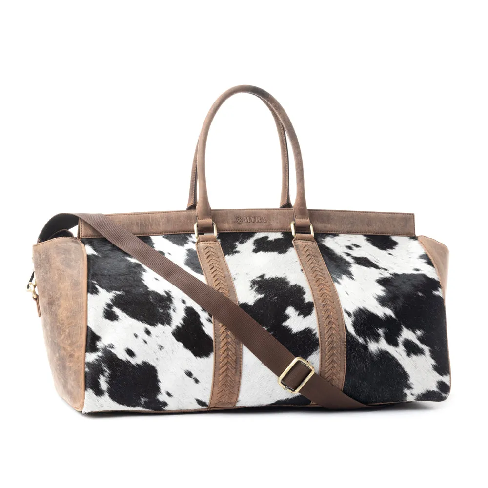 Rancher's Romance Traveller Bag In Black & White sold by Myra Bag product image thumbnail 2