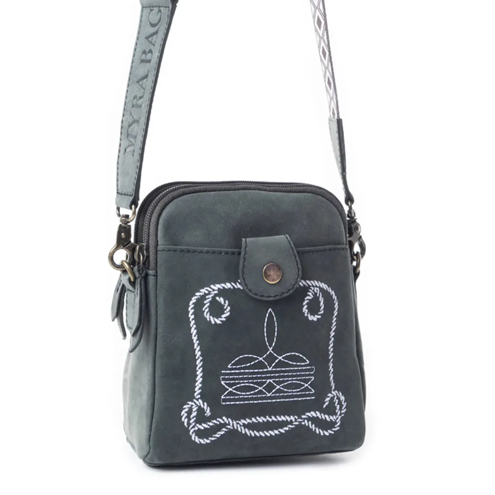 Starlight Rope Crossbody Bag In Black sold by Myra Bag product image thumbnail 3